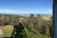 Panoramablick vom Hausbergturm