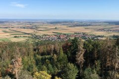 Blick vom Hausbergturm