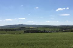 Aussicht von Butzbach Hoch-Weisel auf den Winterstein